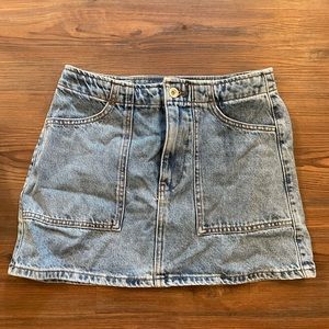 Zara Denim Mini Skirt- size Small